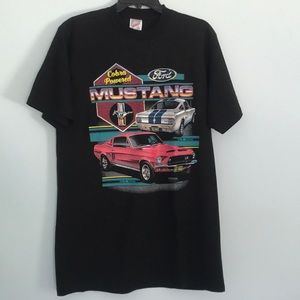Oversized car t shirt FORD Mustang Cobra Powered L